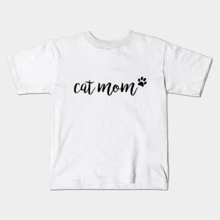 cat mom Kids T-Shirt